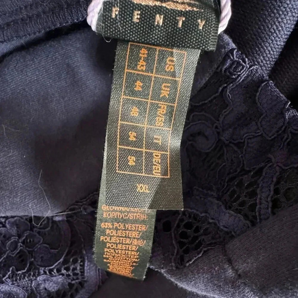 NWT Savage X Fenty Men's Navy Blue Panama PJ Set XL/XXL - Picture 3 of 6